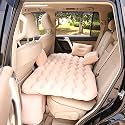 Pivalo A2 Multifunctional Inflatable Car Bed Mattress Universal Car Back Seat for Baby Travel Air Inflation with Two Air Pillows, Car Air Pump and Repair Kit (Random Color)