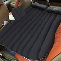 Pivalo A5 Inflatable Car Bed Air Mattress with Pump & 2 Air Pillows Universal Fit Car Back Seat Baby Sleeping Bed for Kids Travel Trips Camping Picnic Pool Beach (Black, 1Pc)