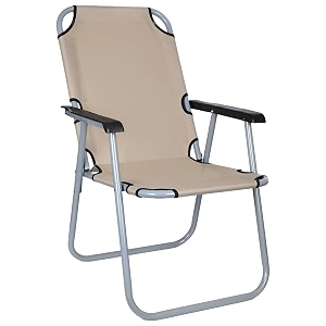 pivalo camping chair foldable with arm rest portable amp lightweight folding fishing chairs for outdoor garden and beach picnic travelling hiking large khaki