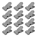 Pivalo Heavy Duty Clothes Pins Multipurpose Tight Grip Laundry Clips with Springs Air-Drying Clothing Pin Set for Balcony & Outdoor Use- (Pack of 12, Random Color)