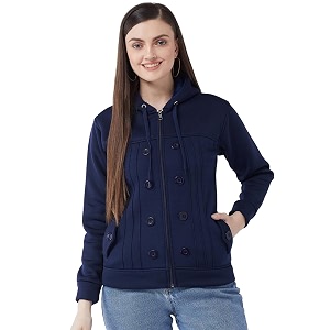 Pivl Casual Solid Full Sleeves Stylish Women