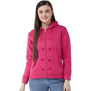 Pivl Casual Solid Full Sleeves Stylish Women