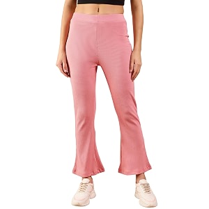 Pivl Womens Bell Bottom Boot Cut Trackpants