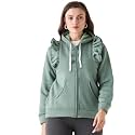 Pivl Women Solid Hooded Casual Jacket For