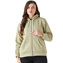 Pivl Women Solid Hooded Jacket for Winter