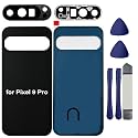 for Pixel 9 Pro Back Glass Compatible for Google Pixel 9 Pro 5G,Obsidian