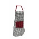 PIXEL HOME © Cotton Kitchen Apron with Neck Strap and ties with Centre Pocket (pack of 1)