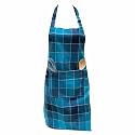 PIXEL HOME © Cotton Kitchen Apron with Neck Strap and ties with Centre Pocket (pack of 1)