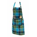 PIXEL HOME © Cotton Kitchen Apron with Neck Strap and ties with Centre Pocket (pack of 1)