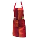 PIXEL HOME DECOR© New Cotton Kitchen Apron which has Ties With Centre Pocket with Strong and durable Cotton (Pack of 1) (IY-3JBH-B76W)