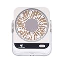Pixelated Rechargeable Fan for Home 5 Speed