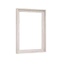 Pixy Canvas 22x28 inch Floater Frames for Canvas Paintings | Floater Frame for Stretched Canvas and Canvas Panels | 1-3/8" Thick for 3/4" Deep Canvas (Distressed White, 22 x 28 inch)