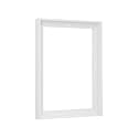 Pixy Canvas Custom Sized Floater Frame for 3/4 (0.75) inch Deep Canvas Paintings/Canvas Prints/Wood Canvas Panels/Wall Art/Wall Decor/Home Decor/Artwork (White, Custom Size, Portrait)
