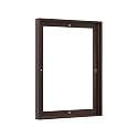 Pixy Canvas Floater Frame 11x17 for 3/4 (0.75) inch Deep Canvas Paintings/Canvas Prints/Wood Canvas Panels/Wall Art/Wall Decor/Home Decor/Artwork (Dark Walnut, 11 x 17 inch, Portrait)