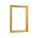 Pixy Canvas Floater Frame 14x28 for 3/4 (0.75) inch Deep Canvas Paintings/Canvas Prints/Wood Canvas Panels/Wall Art/Wall Decor/Home Decor/Artwork (Brass Gold, 14 x 28 inch, Portrait)