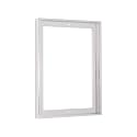 Pixy Canvas Floater Frame 20x40 for 0.75 inch Deep Canvas Paintings/Canvas Prints/Wood Canvas Panels/Wall Art/Wall Decor/Home Decor/Artwork, (Chrome, 20 x 40 inch, Portrait)