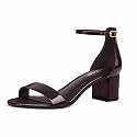 PIZZ ANNU Women's Low Block Chunky Heels Sandals Comfortable Open Toe Ankle Strap Party Dress Pump Shoes Strappy Buckle Heeled Sandal with 2 Inches Tall Thick Heel Design