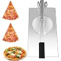 Pizza Dough Press Machine,Manual Pizza Dough Press Machine,Commercial Pizza Press,Home Adjustable Angle Pizza Press Machine for Western Food Shops, Pizza, Pie, Tortillas(22cm)