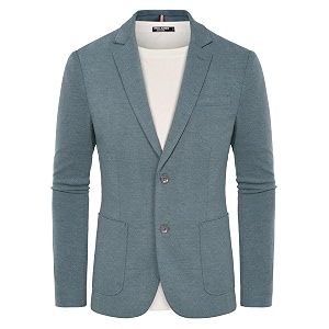 pj paul jones mens casual knit blazer unstructured sport coat