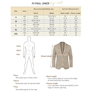 pj paul jones mens casual knit blazer unstructured sport coat