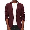 PJ PAUL JONES Mens Casual Knit Blazer Unstructured Sport Coat