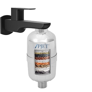 pjet silver hard water softener for tap  water softener for tap amp bathroom  shower amp tap filter for hard water  water purifier for bathroom use