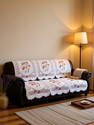 pk craft Polycotton 311 Seater Sofa Embroidered