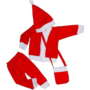 PK HUB Christmas Costume Santa Claus Dress