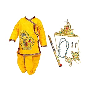 PK HUB Krishna Dress for Kids -