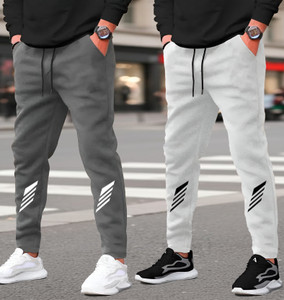 PKB garments Solid Men Grey Grey Track