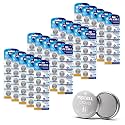 PKCELL CR2032 Batteries 100-Pack 2032 Battery CR2032 Lithium 3V