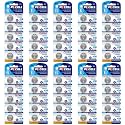 PKCELL CR2032 Batteries 50-Pack 2032 Battery CR2032 Lithium 3V Coin Battery