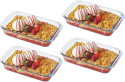 PKMSHO Glass Storage Bowl Borosilicate Glass Microwave