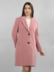 plagg wool solid coat