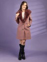 PLAGG Wool Solid Coat For Women