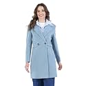 PLAGG Wool Trench Coat for Women Winter Wear With Belt