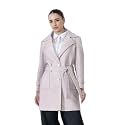 PLAGG Wool Trench Coat for Women Winter Wear With Belt
