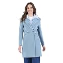 PLAGG Wool Trench Coat for Women Winter Wear With Belt