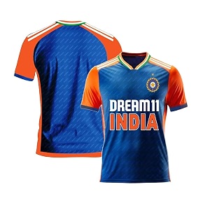 plain team ind jersey 2024 kid39sboy39smen39s