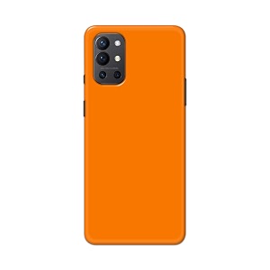 Plain Orange Hard Back Case Cover for