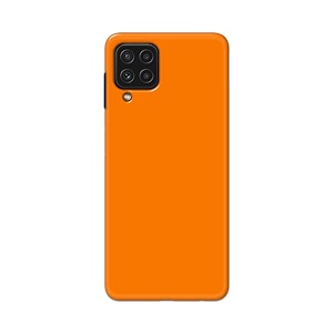 Plain Orange Hard Back Case Cover for