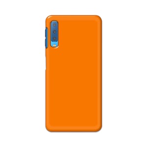 Plain Orange Hard Back Case Cover for