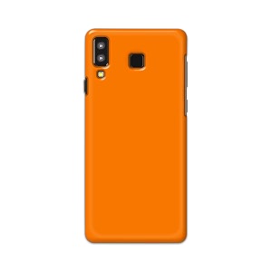 Plain Orange Hard Back Case Cover for