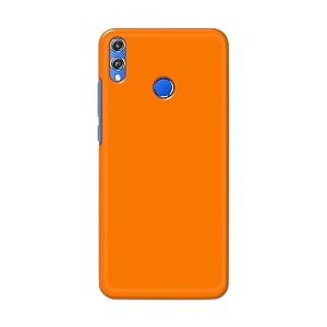 Plain Orange Hard Back Case Cover for