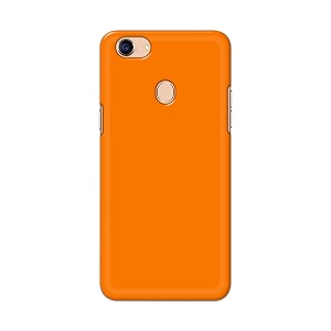 Plain Orange Hard Back Case Cover for
