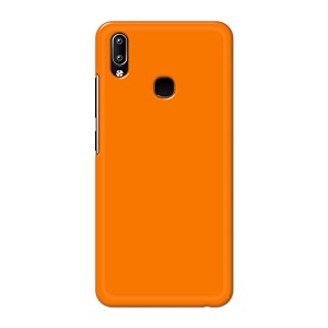 Plain Orange Hard Back Case Cover for