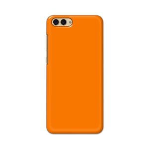 Plain Orange Hard Back Case Cover for