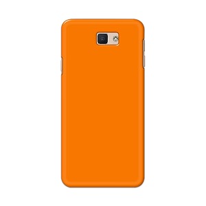 Plain Orange Hard Back Case Cover for