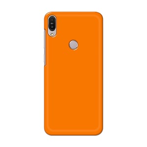 Plain Orange Hard Back Case Cover for