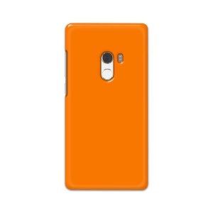 Plain Orange Hard Back Case Cover for